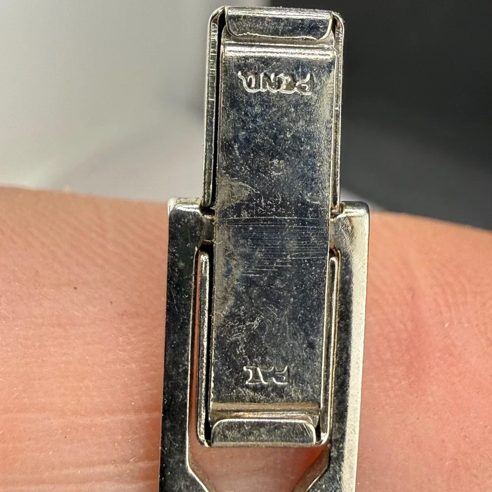 Vintage Cufflinks Confetti Lucite